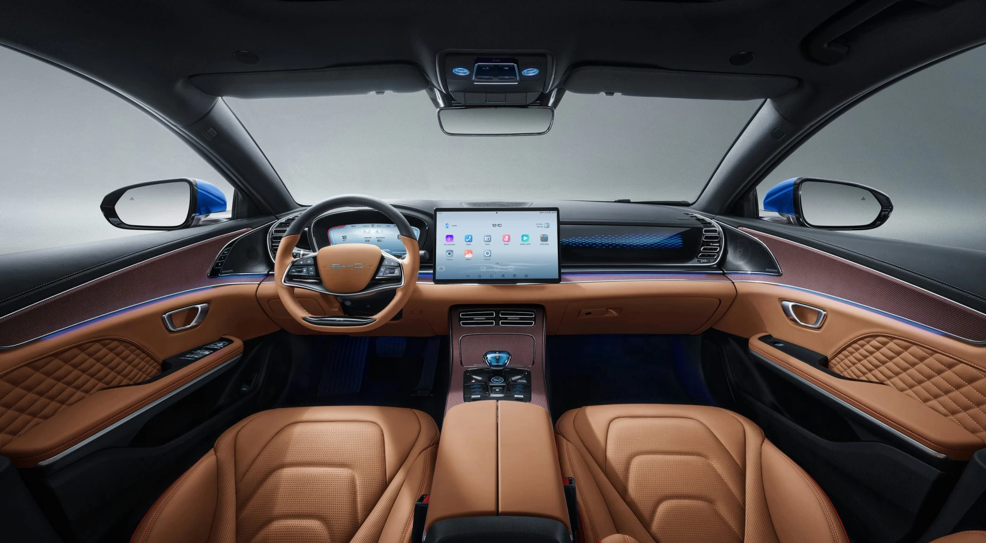 Обзор китайского электромобиля BYD HAN
