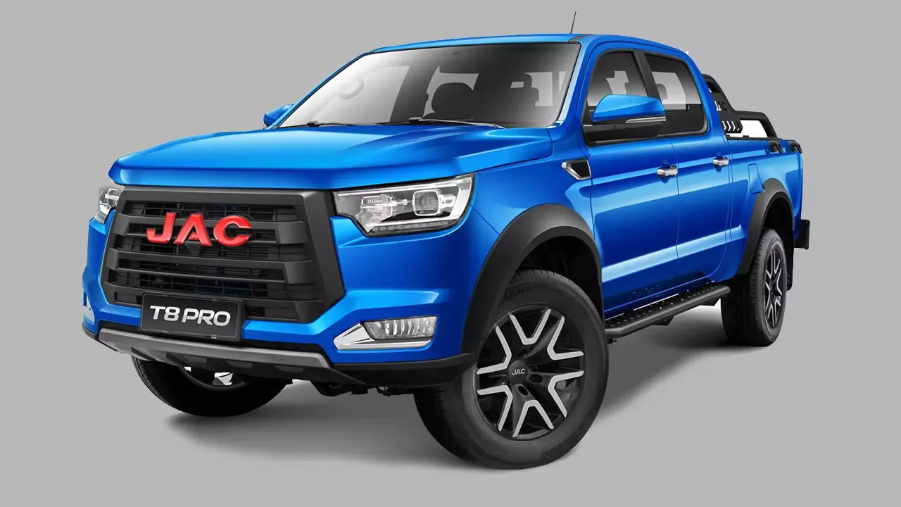 В Белоруссии наладили выпуск китайских пикапов JAC T8 Pro (их же делает УАЗ)