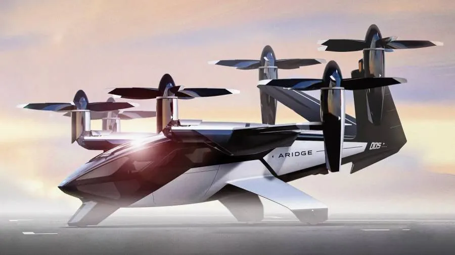 XPeng представил новое гибридное летающее такси A868