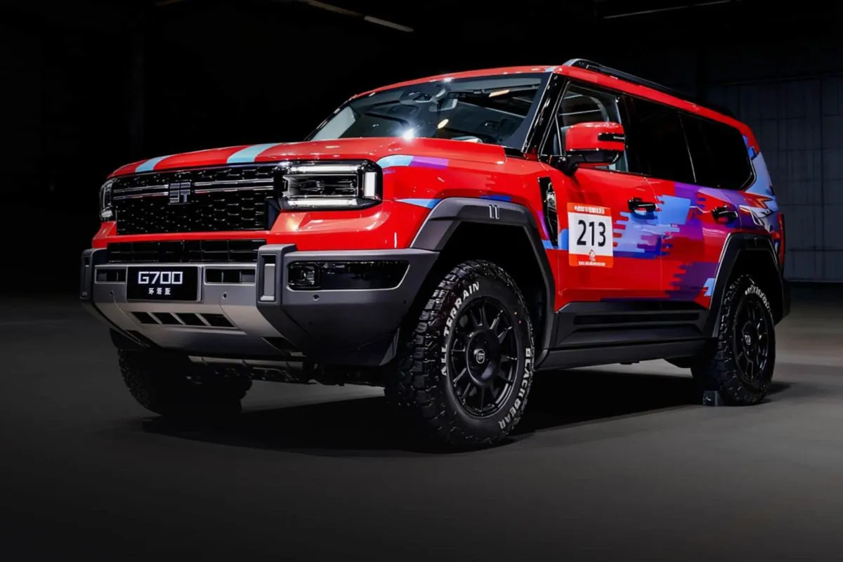 У переплывшего реку Jetour G700 появилась «горячая» версия