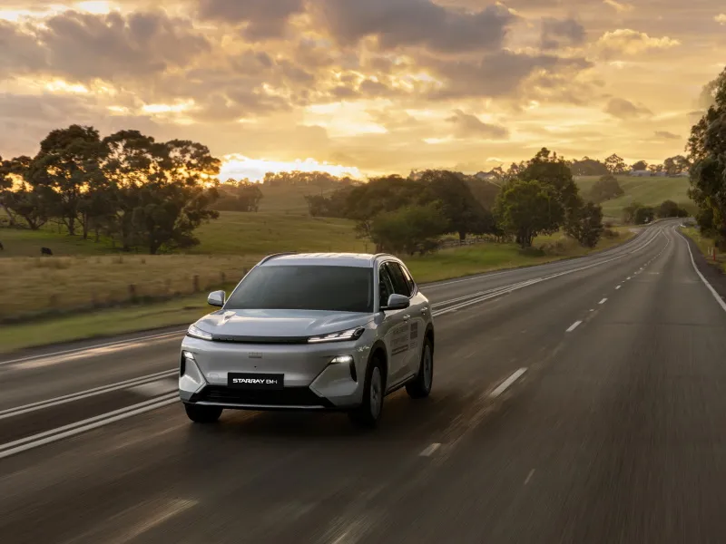 Кроссовер Geely EX5 EM-i поставил рекорд экономичности