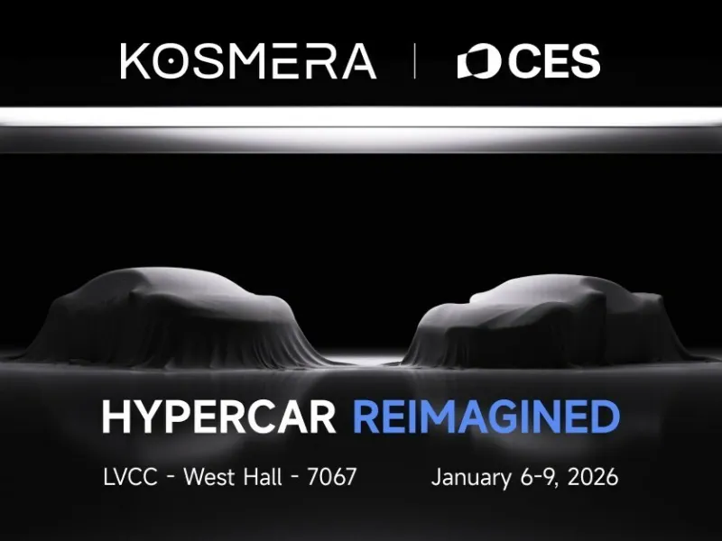 Марка Kosmera из Китая привезёт в Лас-Вегас 1900-сильный гиперкар