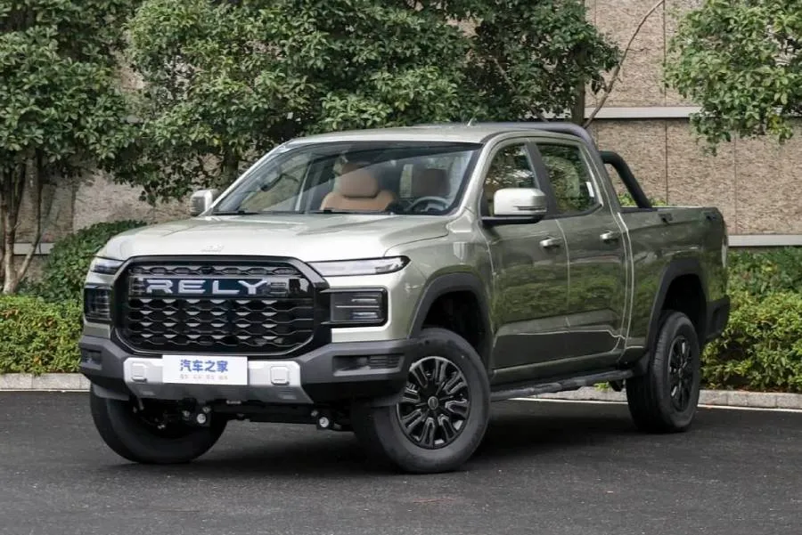 Chery презентовала свой первый электрический пикап