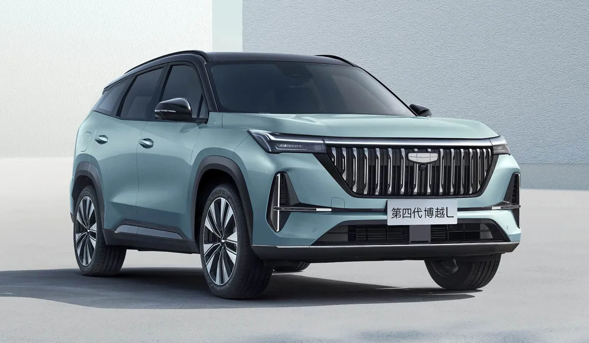 Представлен рестайлинговый вариант Geely Atlas