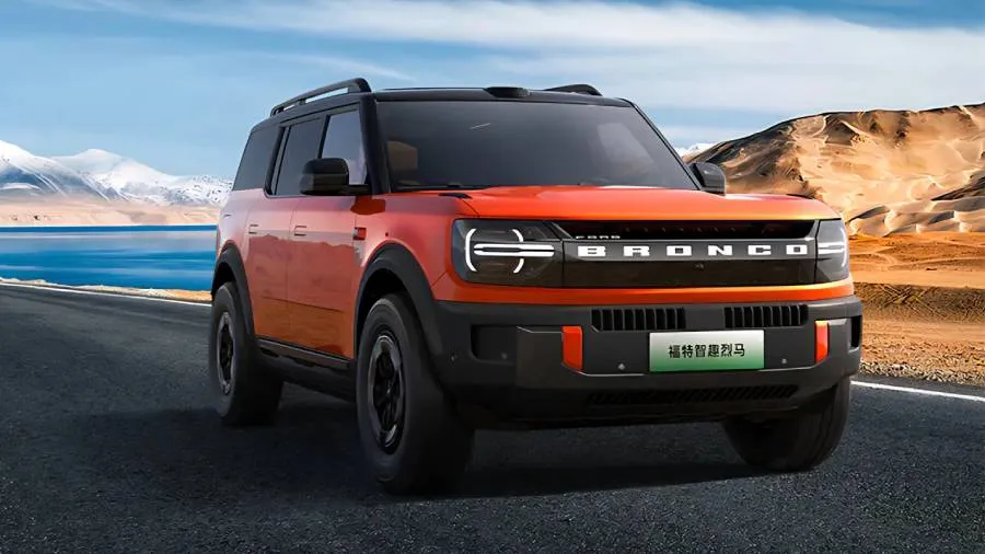 Ford представил огромный Bronco без ДВС и только для Китая  