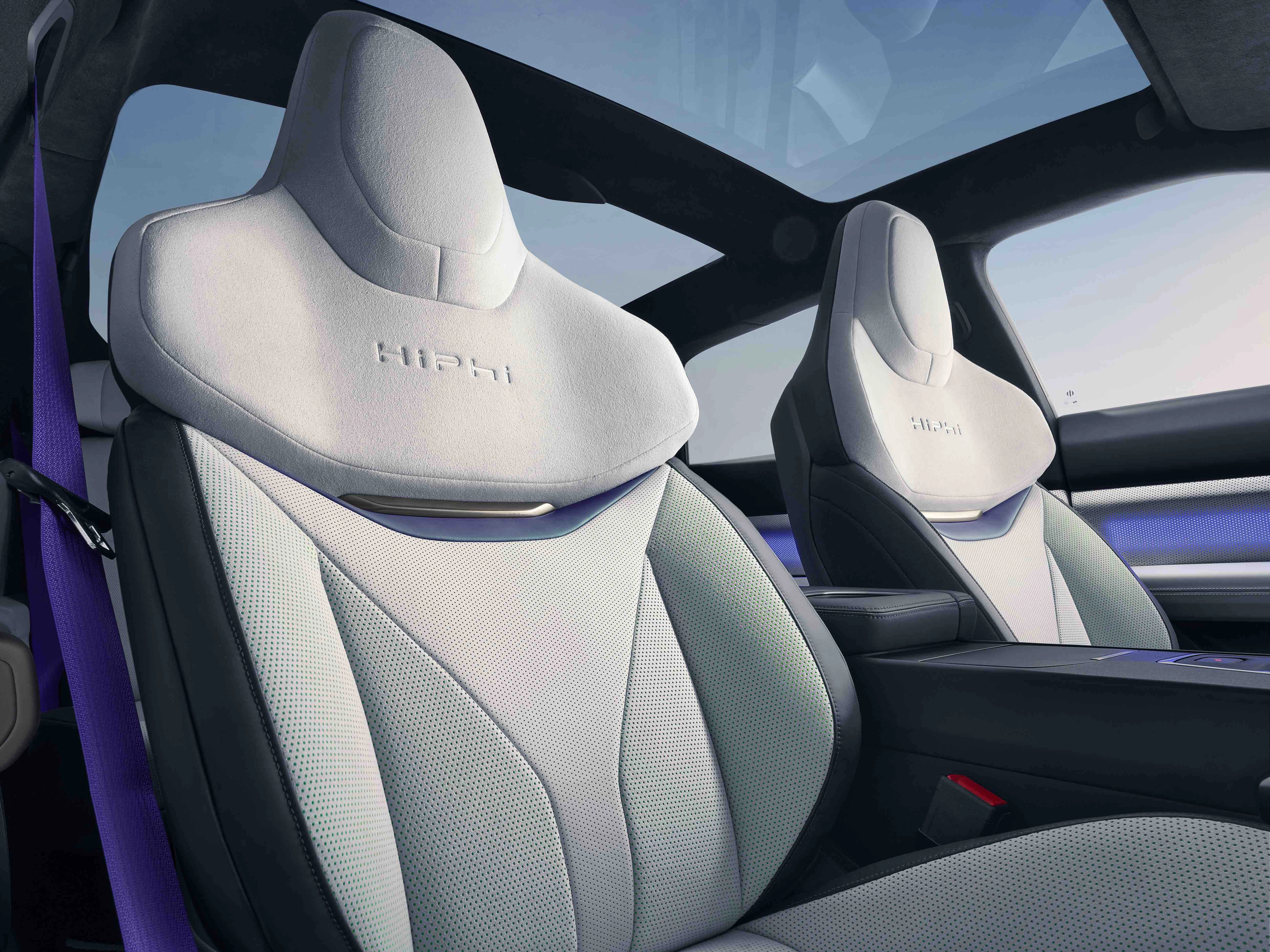 Передние и задние сидения с функциональной дифференциацией