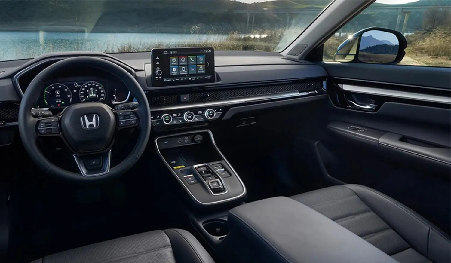 Салон и новые технологии Honda CR-V 2025 PHEV