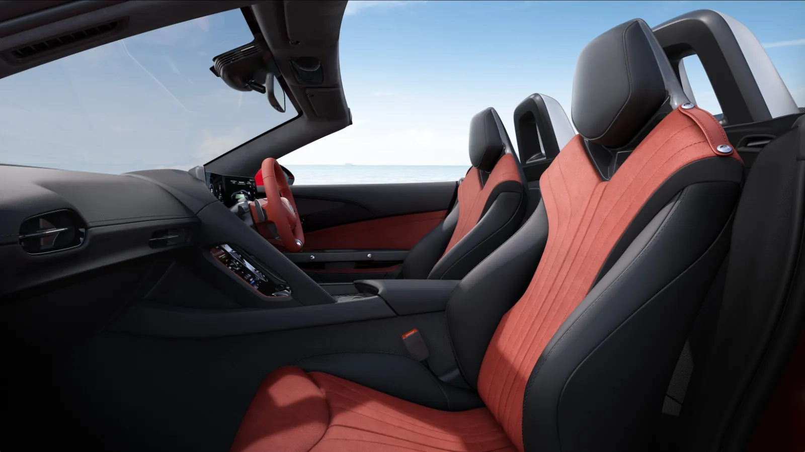 Экстерьер и интерьер MG Cyberster Legend