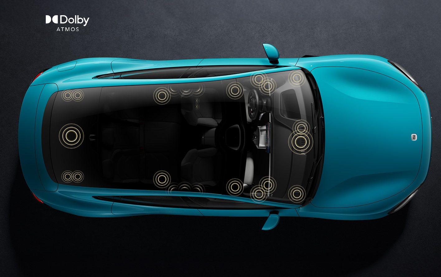 Стереосистема класса люкс с 25 динамиками