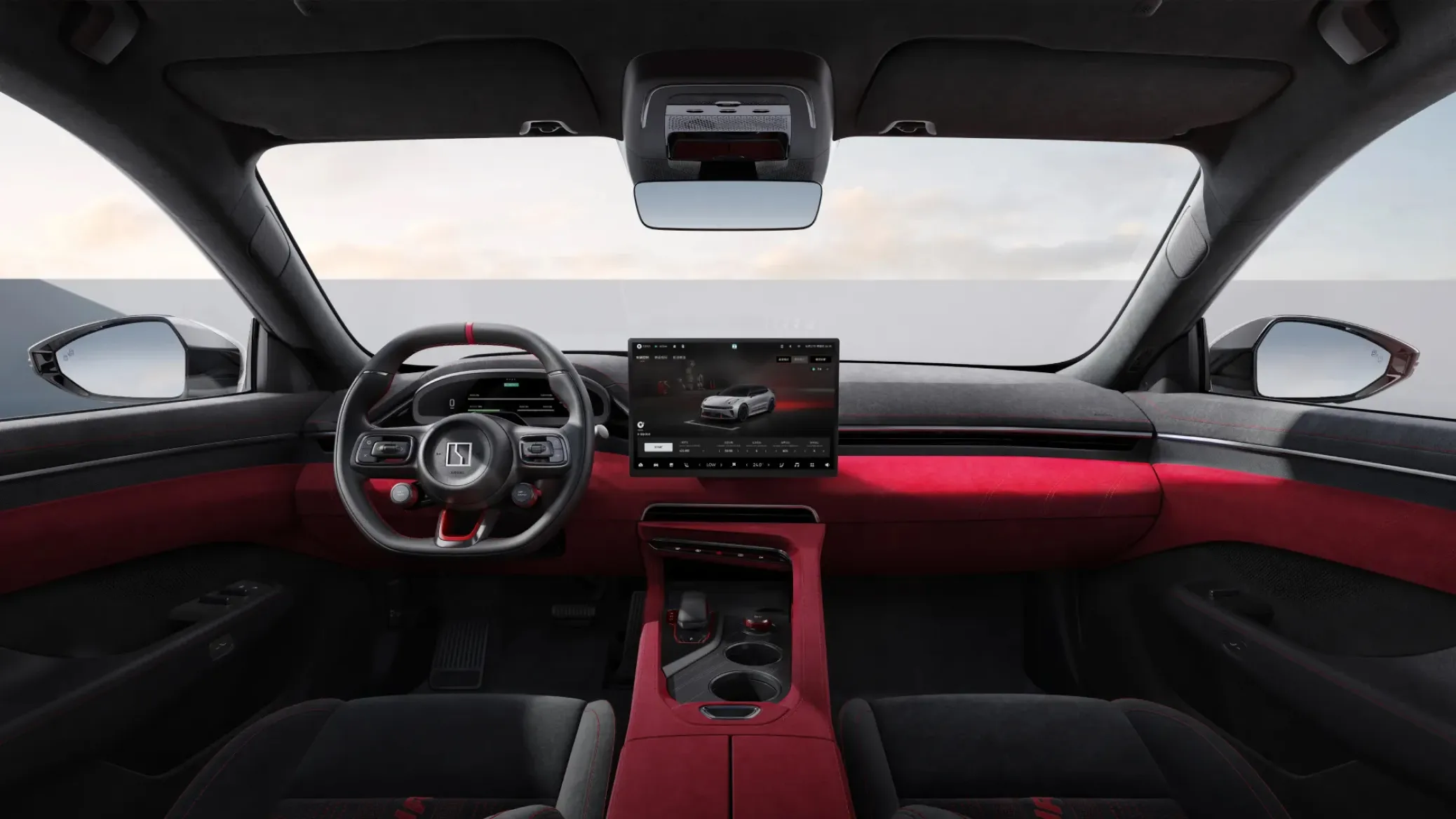 Дизайн и интерьер Zeekr 001 FR