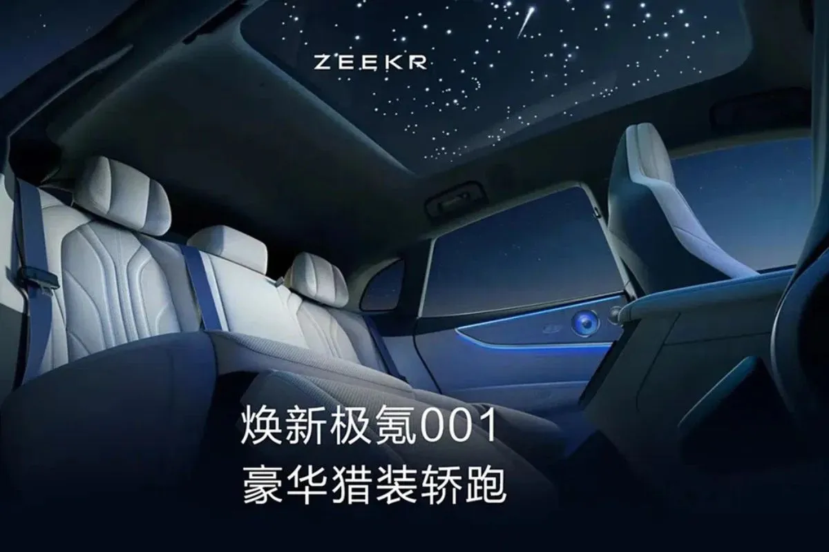 Дизайн и аэродинамика Zeekr 001 2026 года