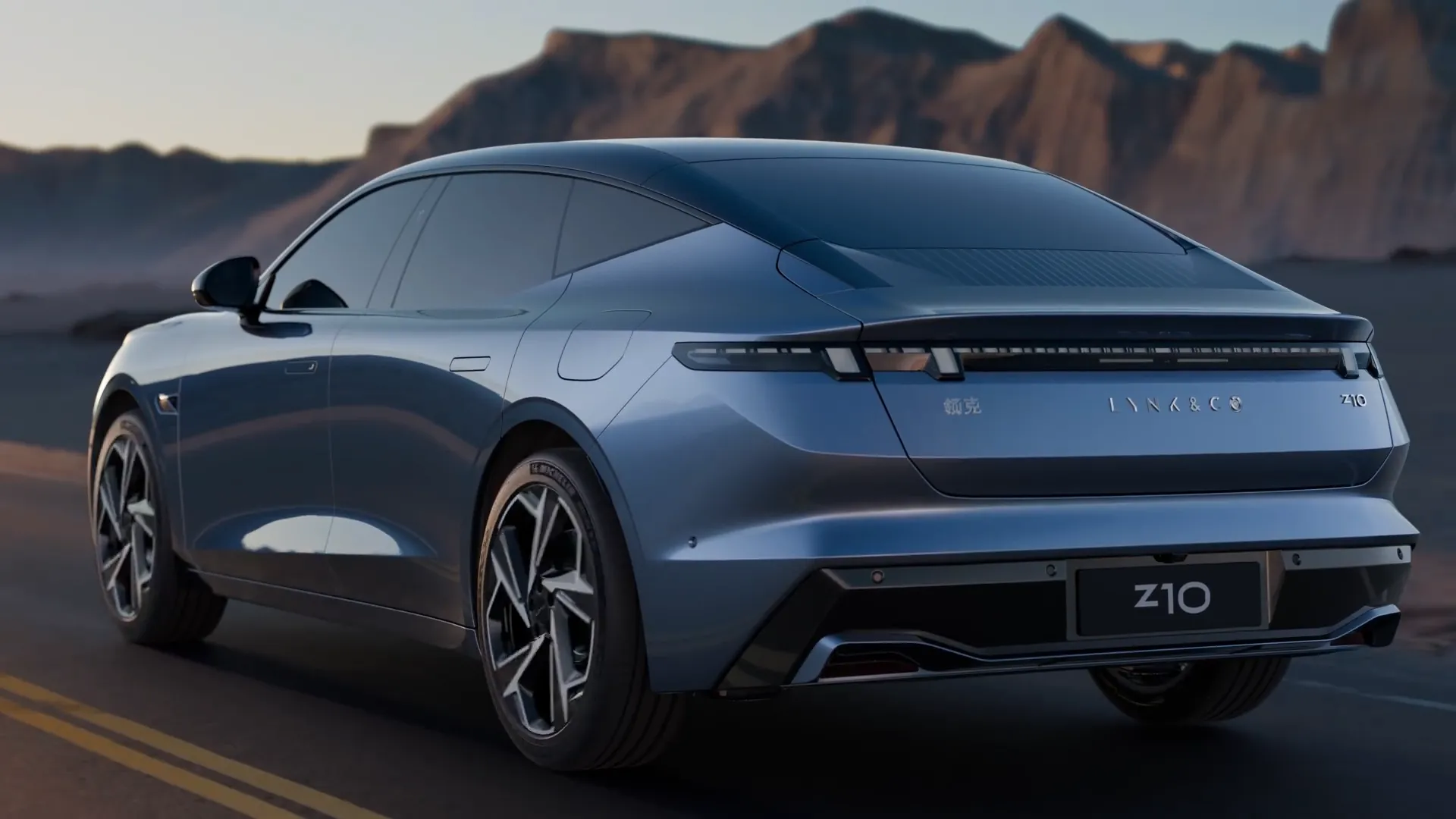 Lynk &amp; Co Z10: флагманский полноразмерный электрический седан