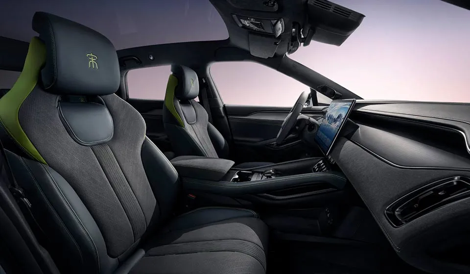 Дизайн и мультимедиа BYD Song L DM-i