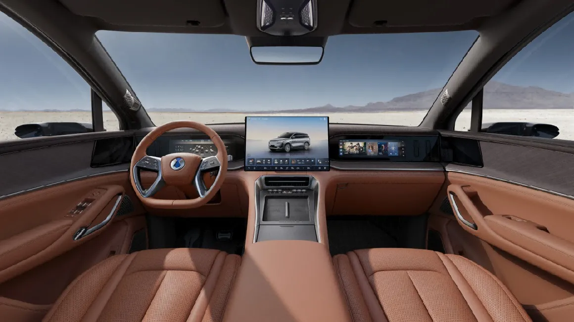 Экстерьер и габариты Denza N9 2026 года