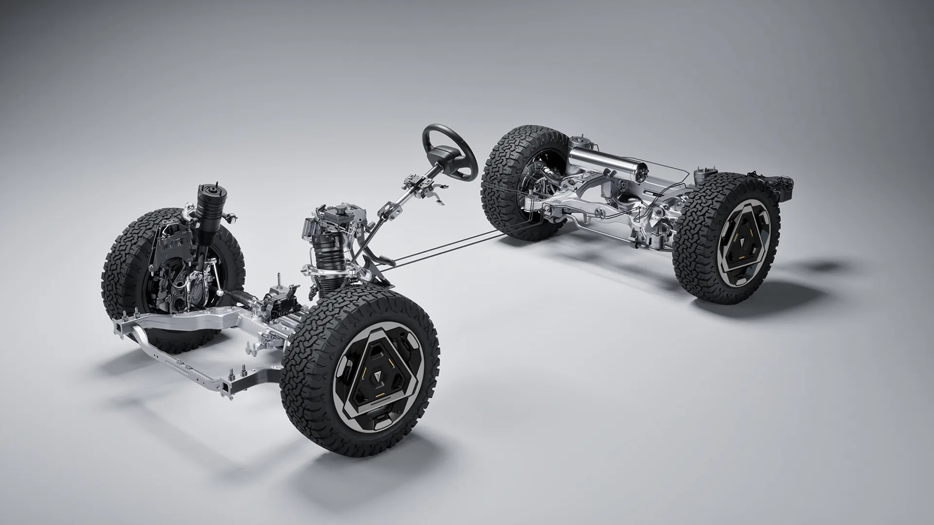 Подвеска и внедорожные возможности: