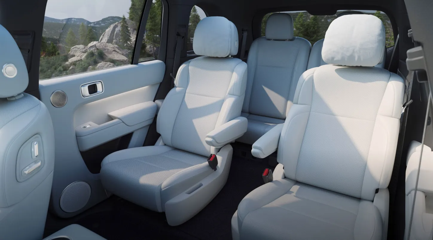 Комфорт уровня SPA — для переднего и второго ряда