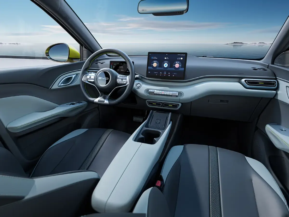 Дизайн и интерьер BYD Seagull