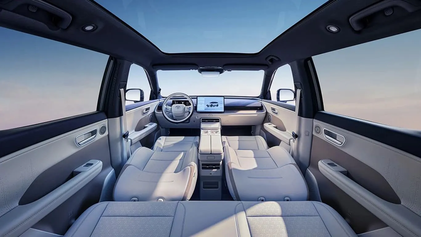 Дизайн Toyota bZ3X