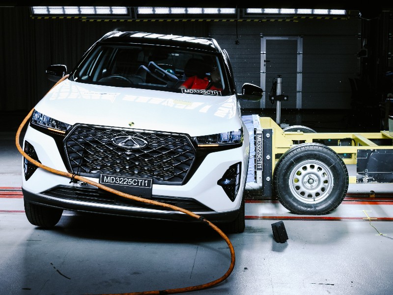 Кроссовер Chery провалил краш-тест Global NCAP