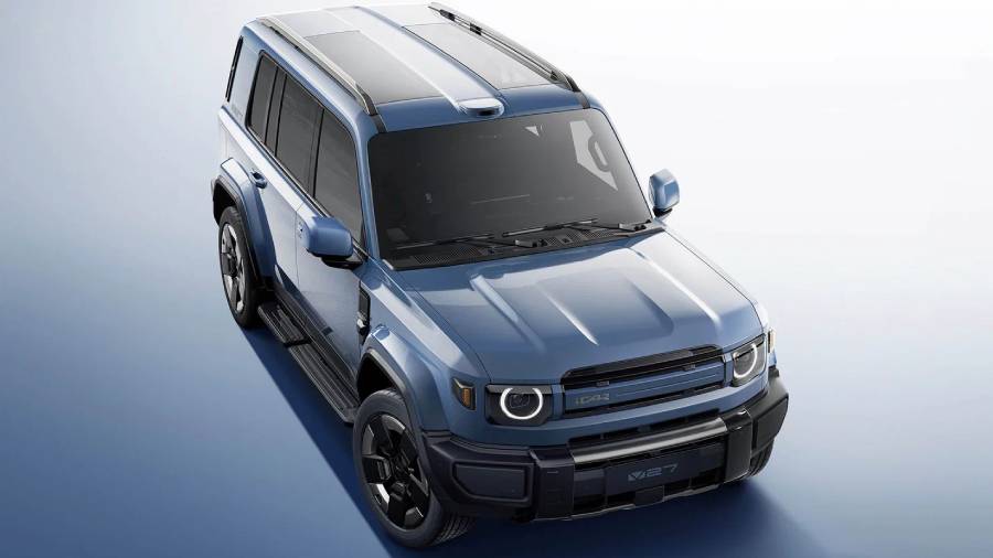 Chery озвучил цены на большой гибридный iCar V27