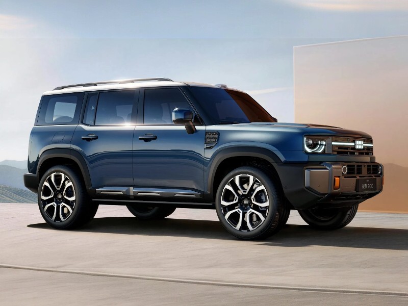 Geely раскрыла внешность нового кроссовера Zhanjian 700
