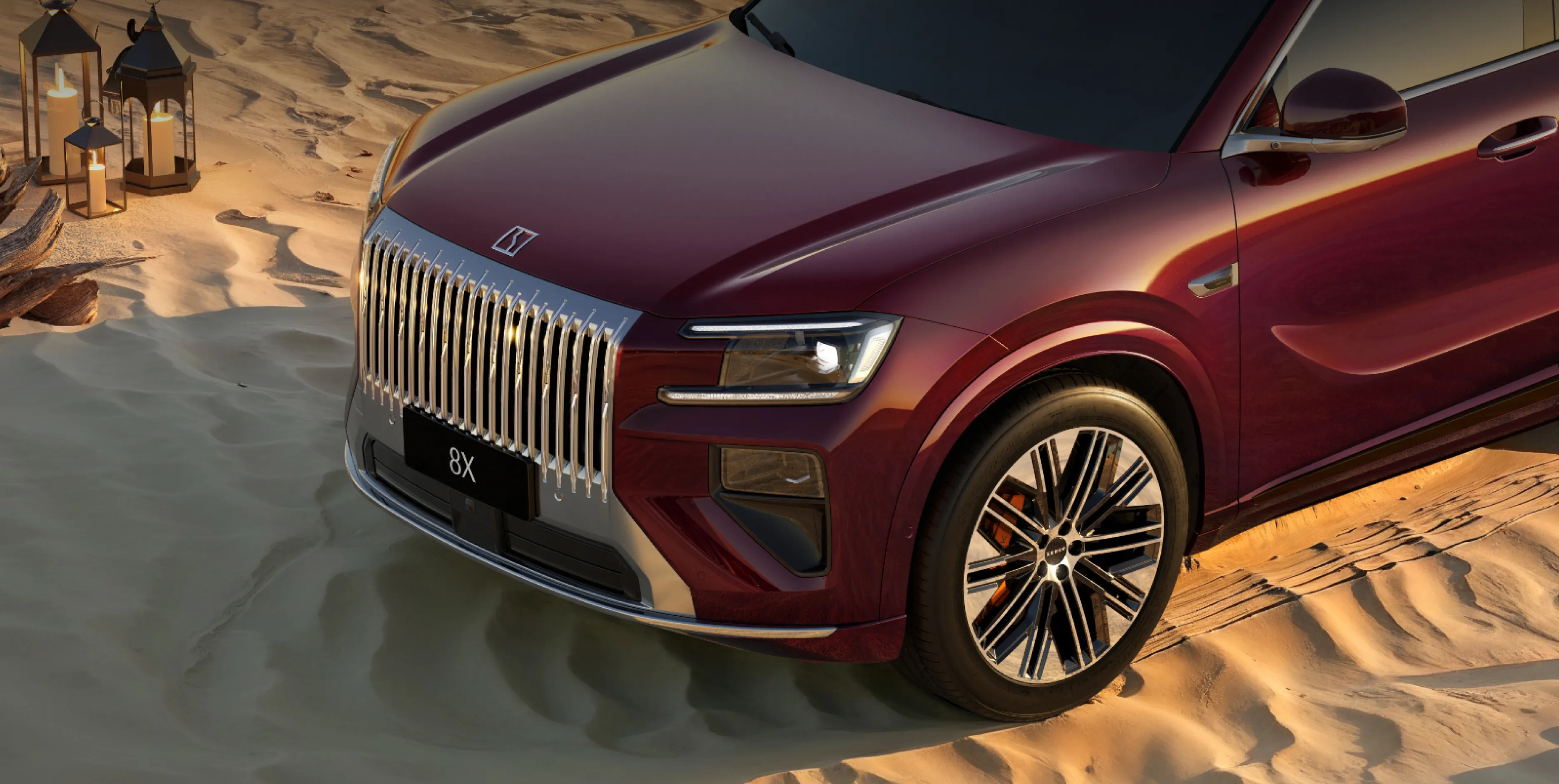 Купить гибридный флагман Zeekr 8X