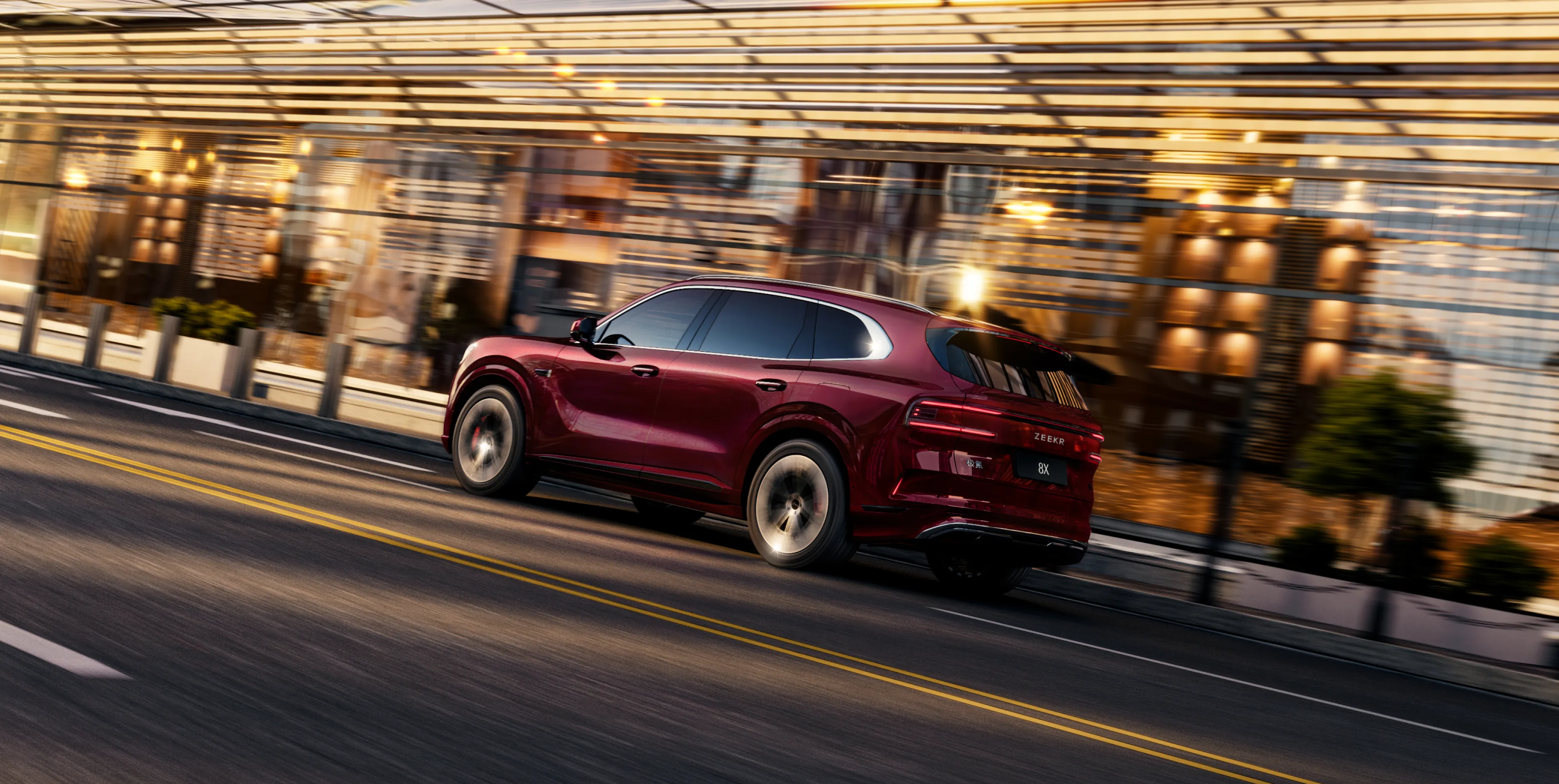 Общие характеристики Zeekr 8X