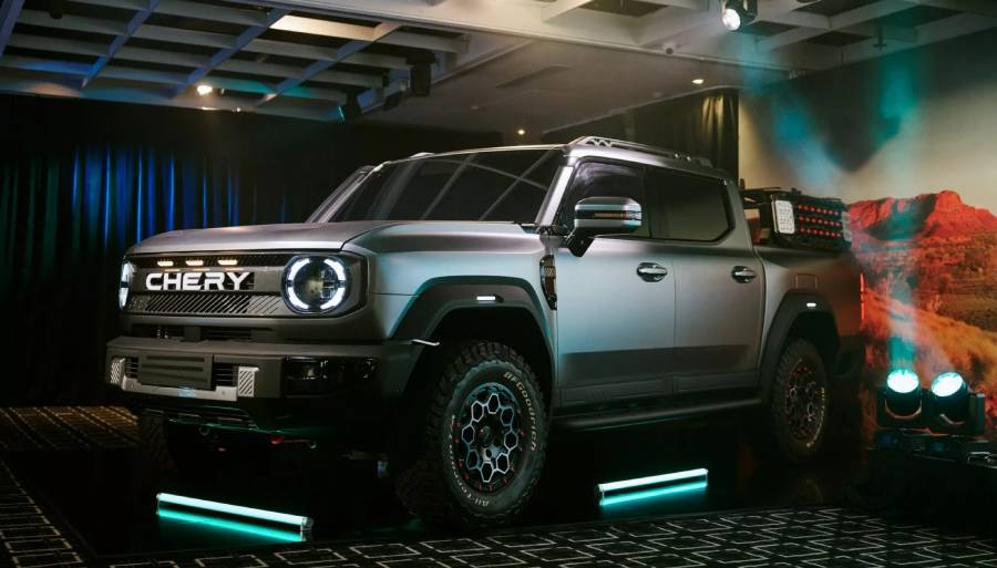 Chery назвала сроки выхода гибридного пикапа с дизелем KP31