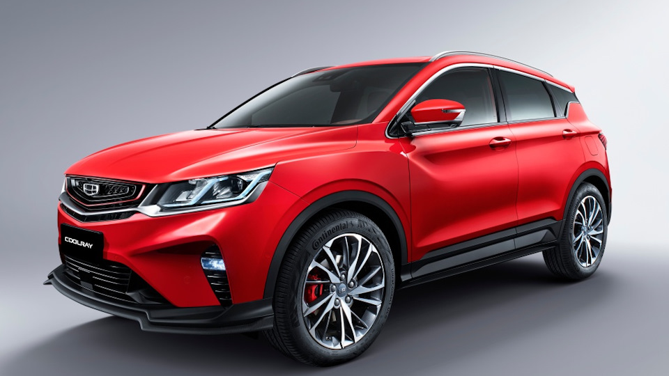 Купить компактный кроссовер Geely Coolray