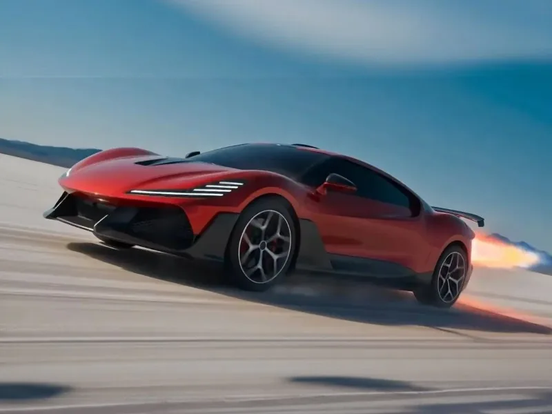Производитель пылесосов Dreame представил гиперкар Nebula Next 01