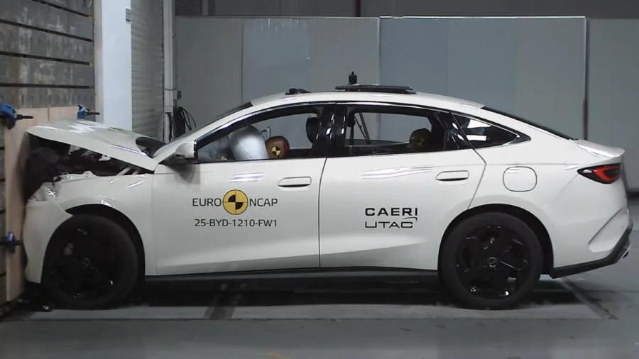 Седан BYD и китайская Tesla Model YL получили пять звёзд ANCAP