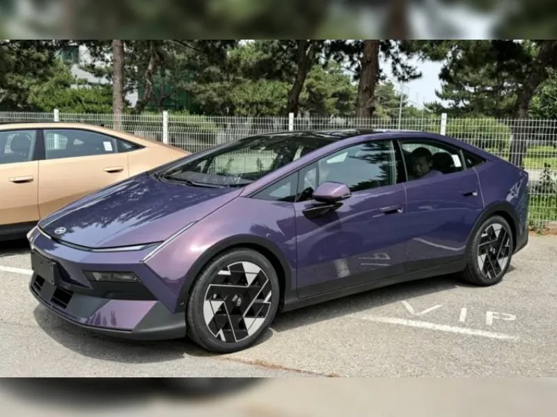В Китае замечен новейший Hyundai Ioniq V