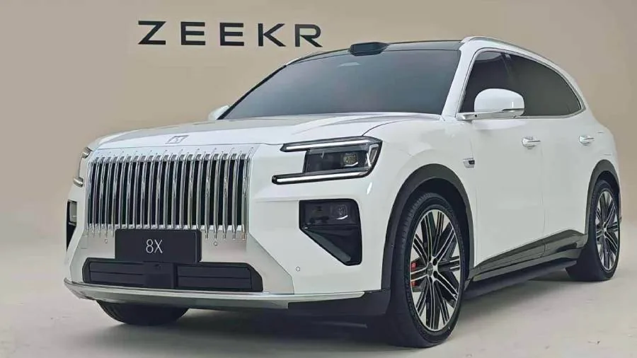 Zeekr 8X впервые возглавил сегмент дорогих гибридных внедорожников