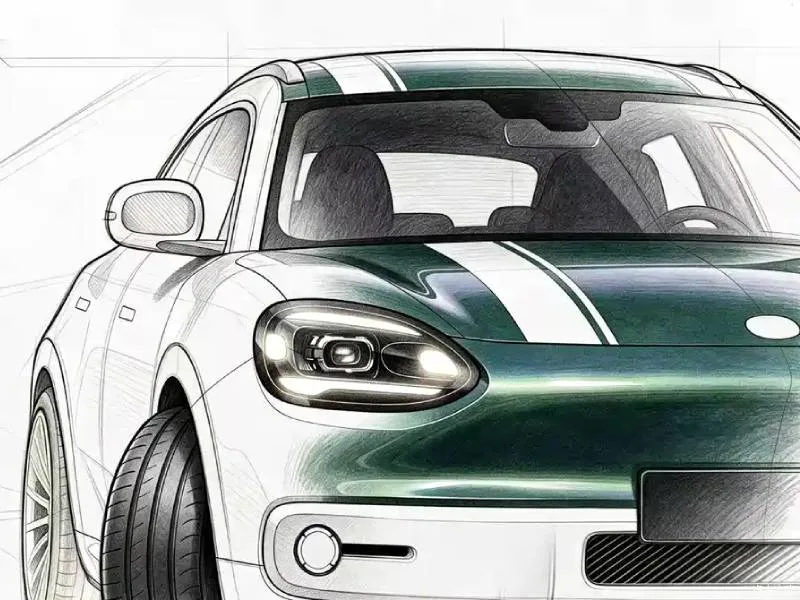 Марка Chery частично рассекретила особый электромобиль QQ3
