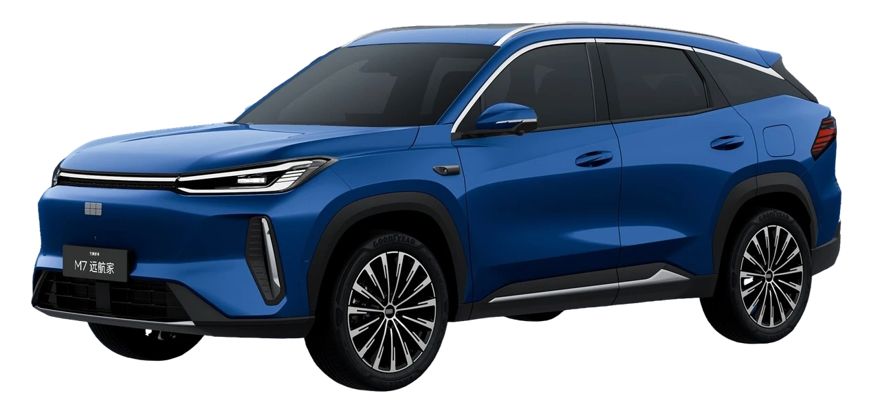 Разгон до 100 Geely Galaxy M7 Voyager