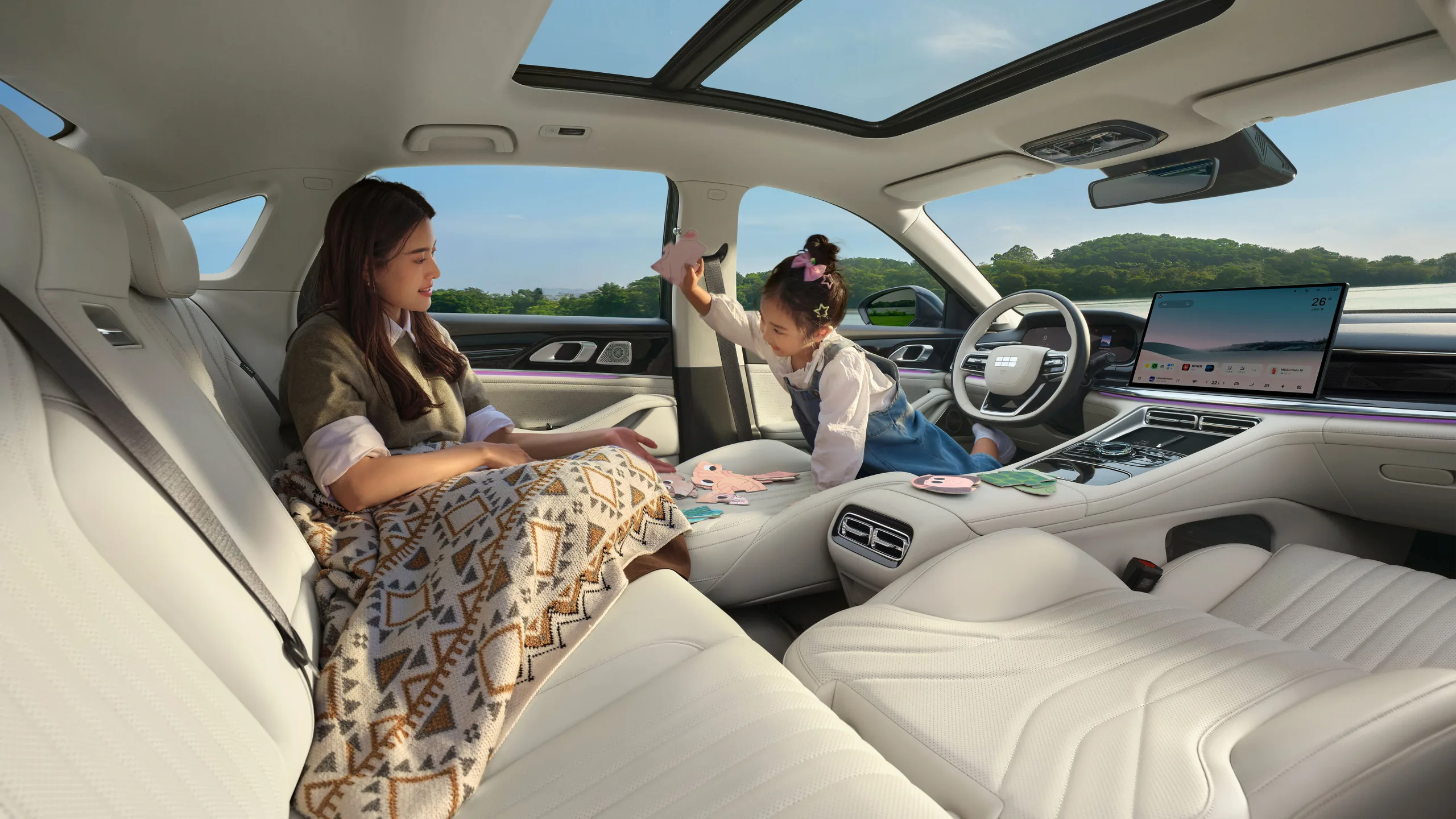 Салон Geely Galaxy Starshine 7