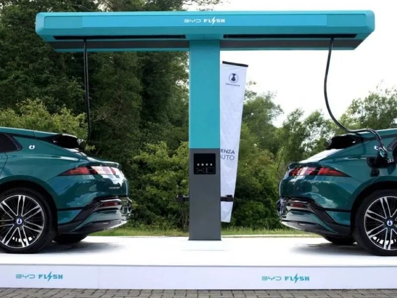 BYD намерен начать строительство своих зарядок в Европе