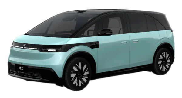 Голубой с черной крышей(1)(1) Zeekr MIX